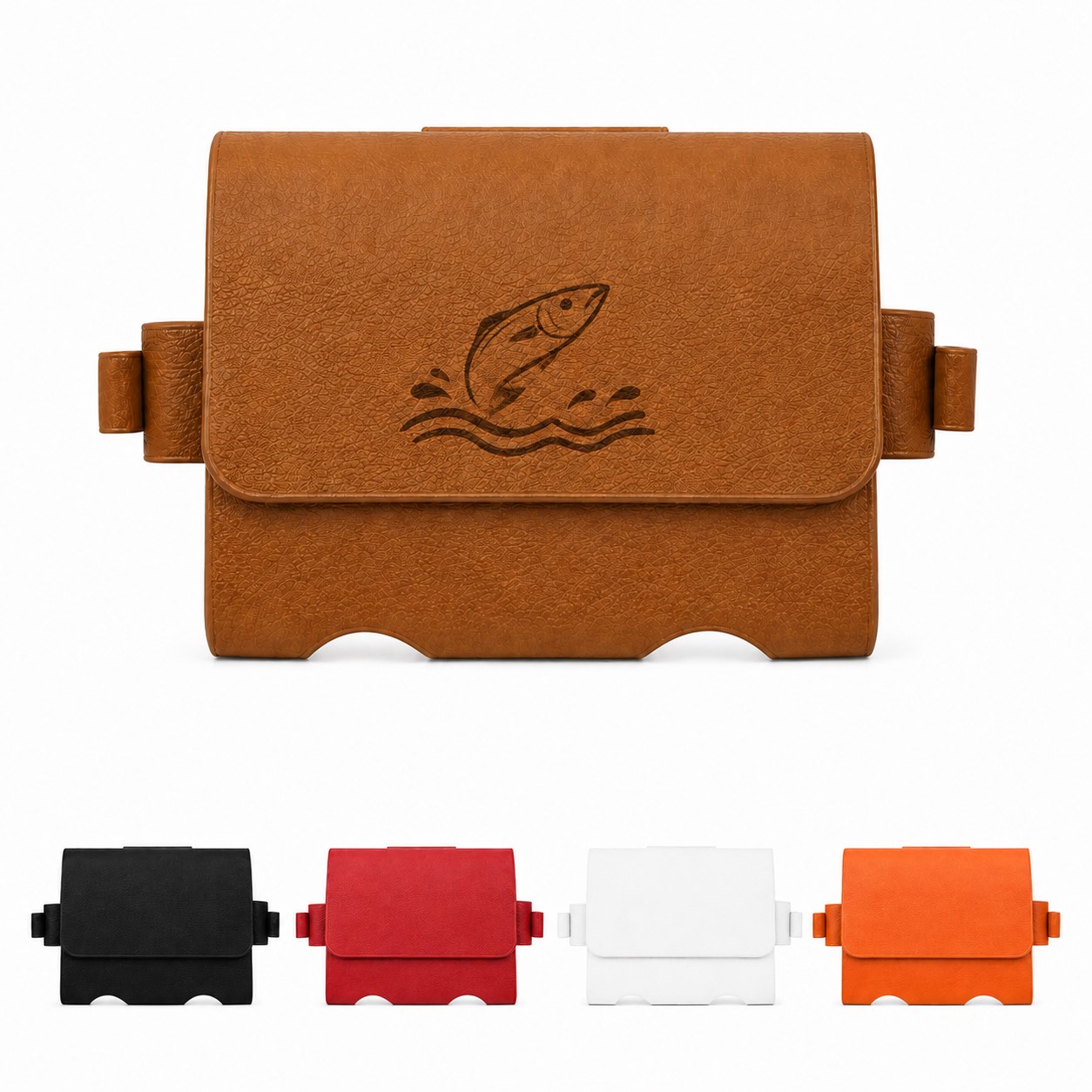 Compact PU Golf Ball Belt Pouch