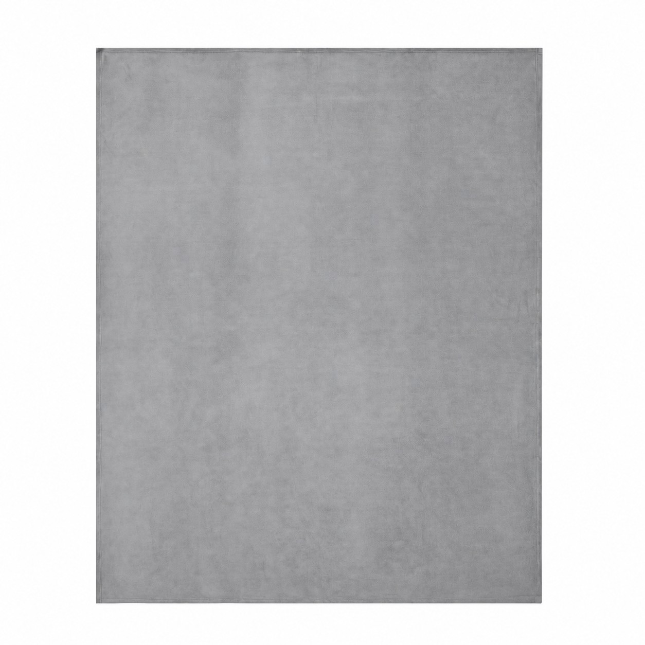 500GSM Fleece Throw Blanket — Gray