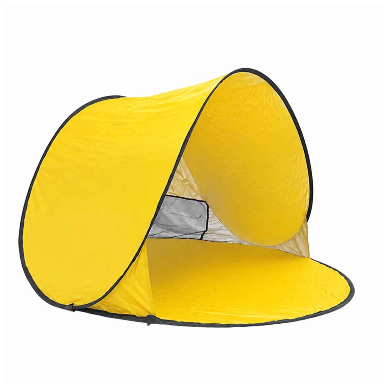 Polyester Pop Up Sun Shelter — Yellow