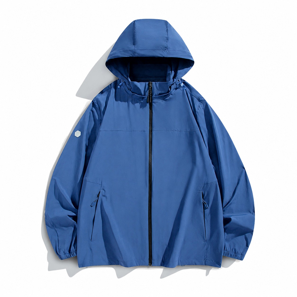 Nylon Cooling Sun Jacket — Blue