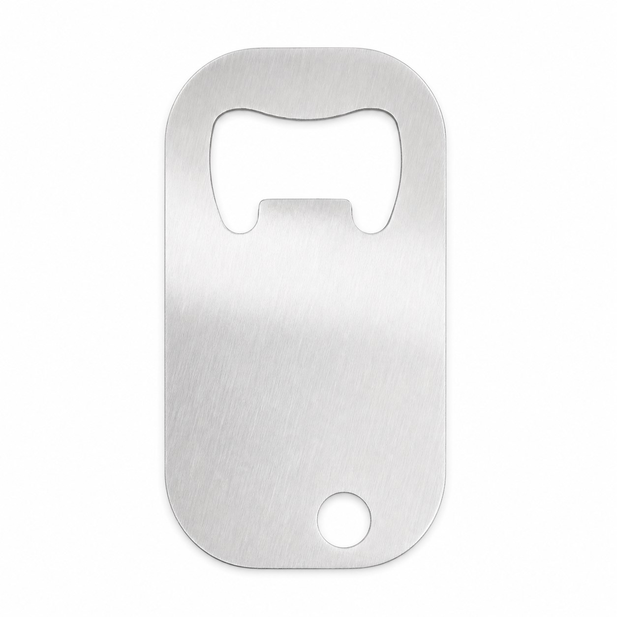 Slim Stainless Steel Beverage Bottle Opener — view 2