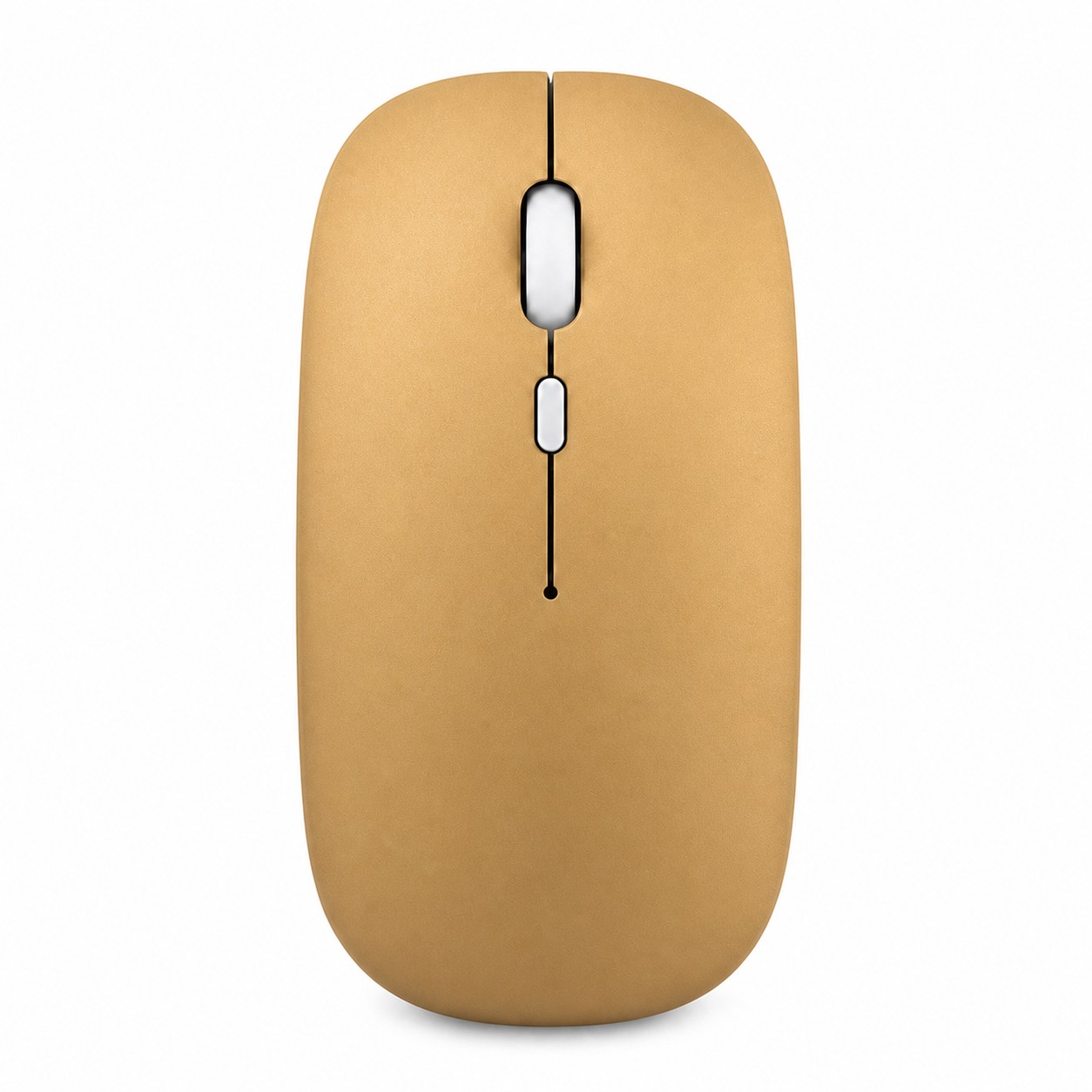 Rechargeable Wireless Bluetooth Mouse — Bronze Gold