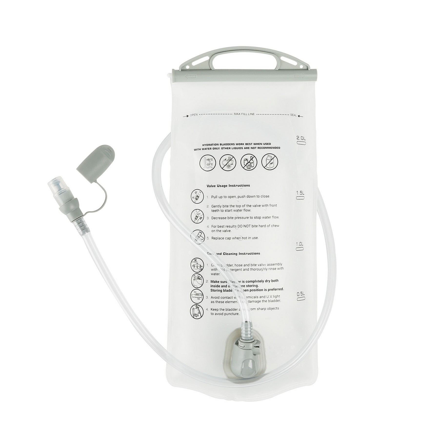 PEVA 2-Liter Hydration Reservoir — view 2