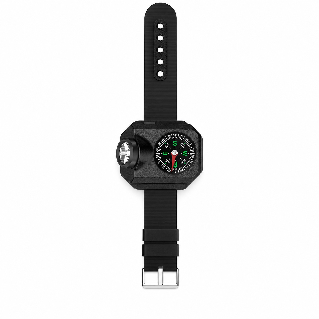 Rechargeable Wrist Light With Compass And Five Modes — view 2