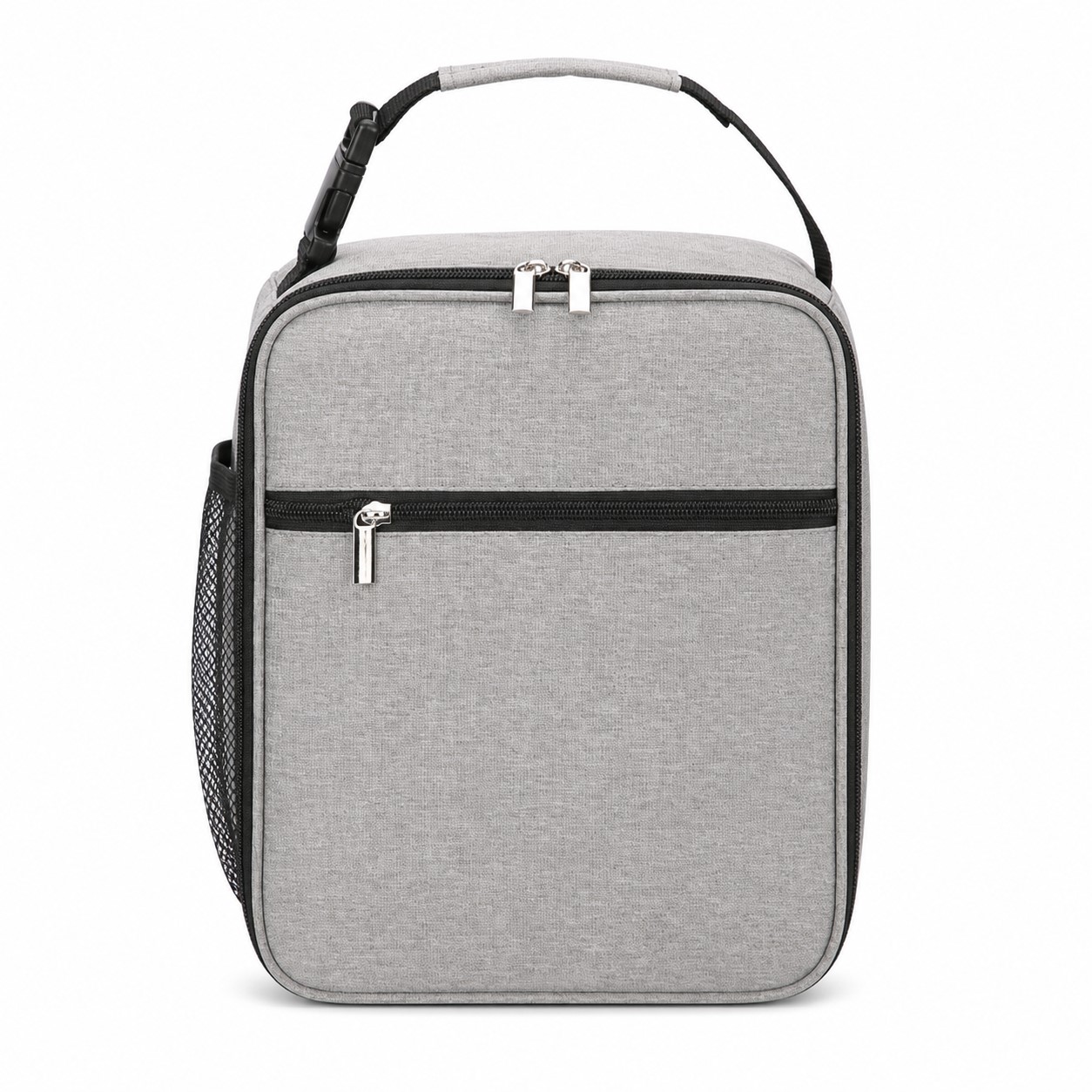 Polyester Lunch Tote With Front Zipper Pocket — view 2