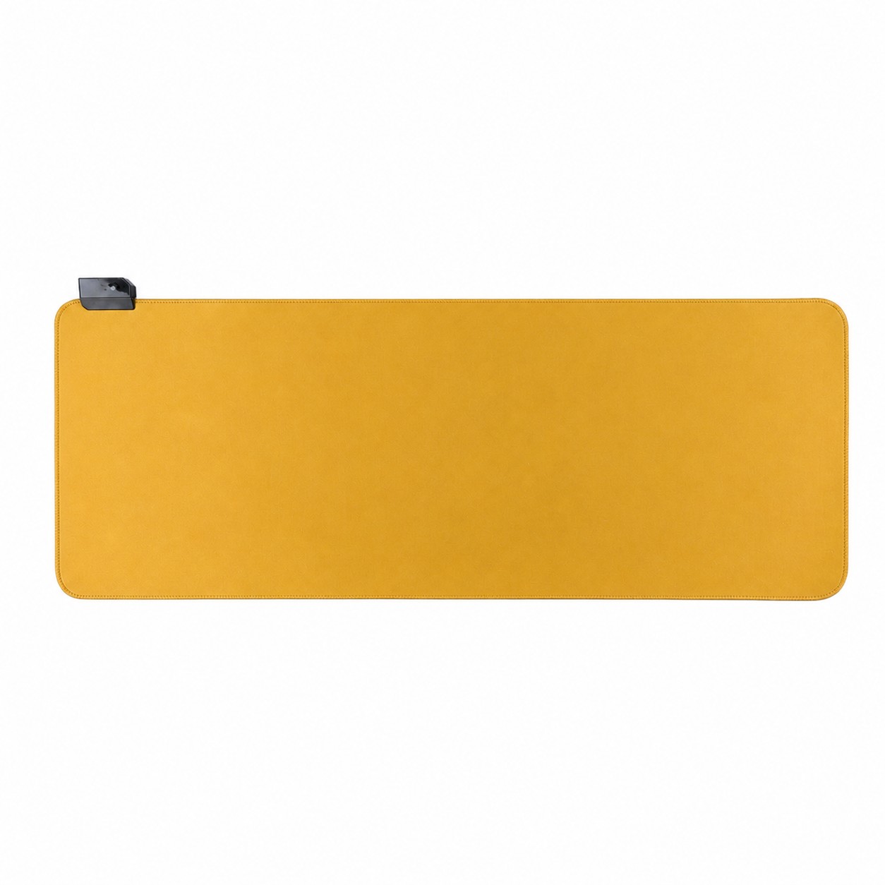 Oversized RGB Gaming Mouse Pad — Brass Gold