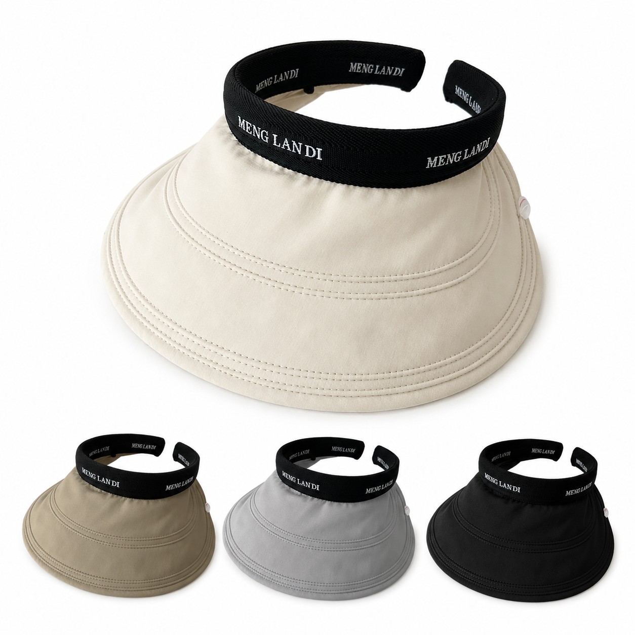 Polyester Wide Brim Shade Visor