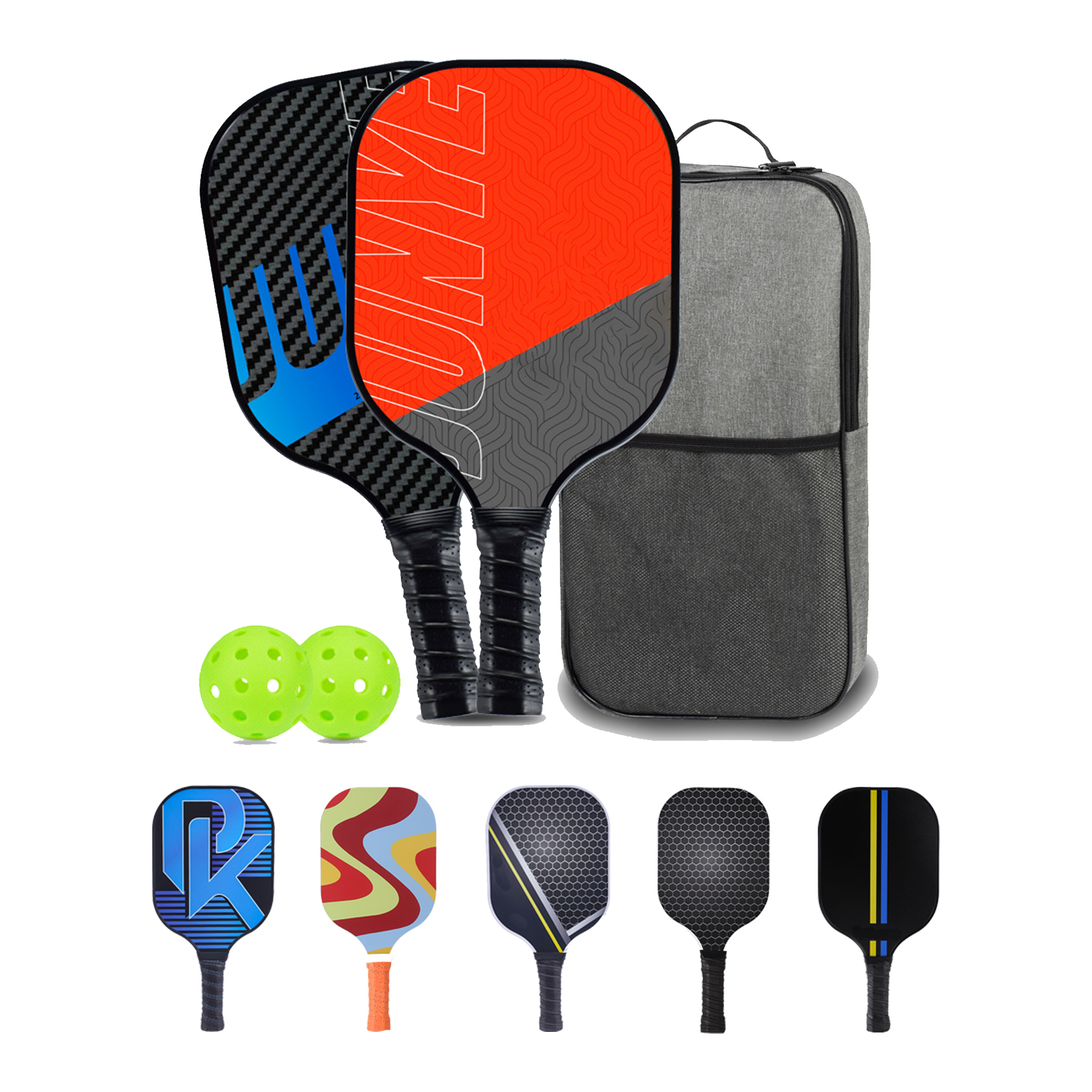 Carbon Fiber Pickleball Paddle Kit — view 2
