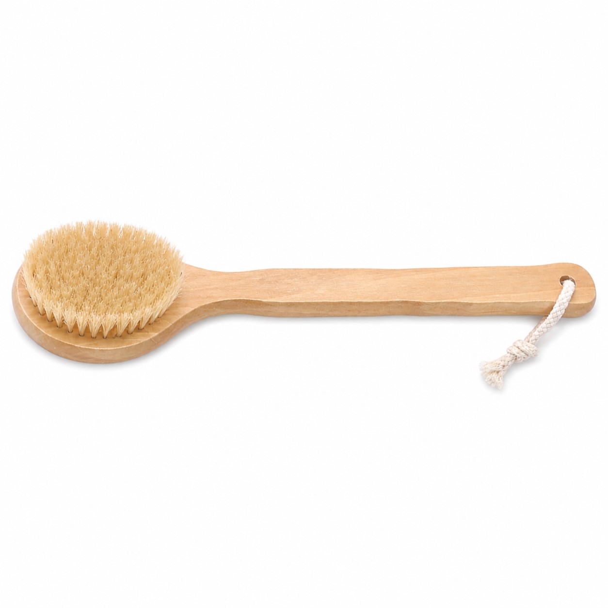 Long Handle Wood Bath Brush — view 2