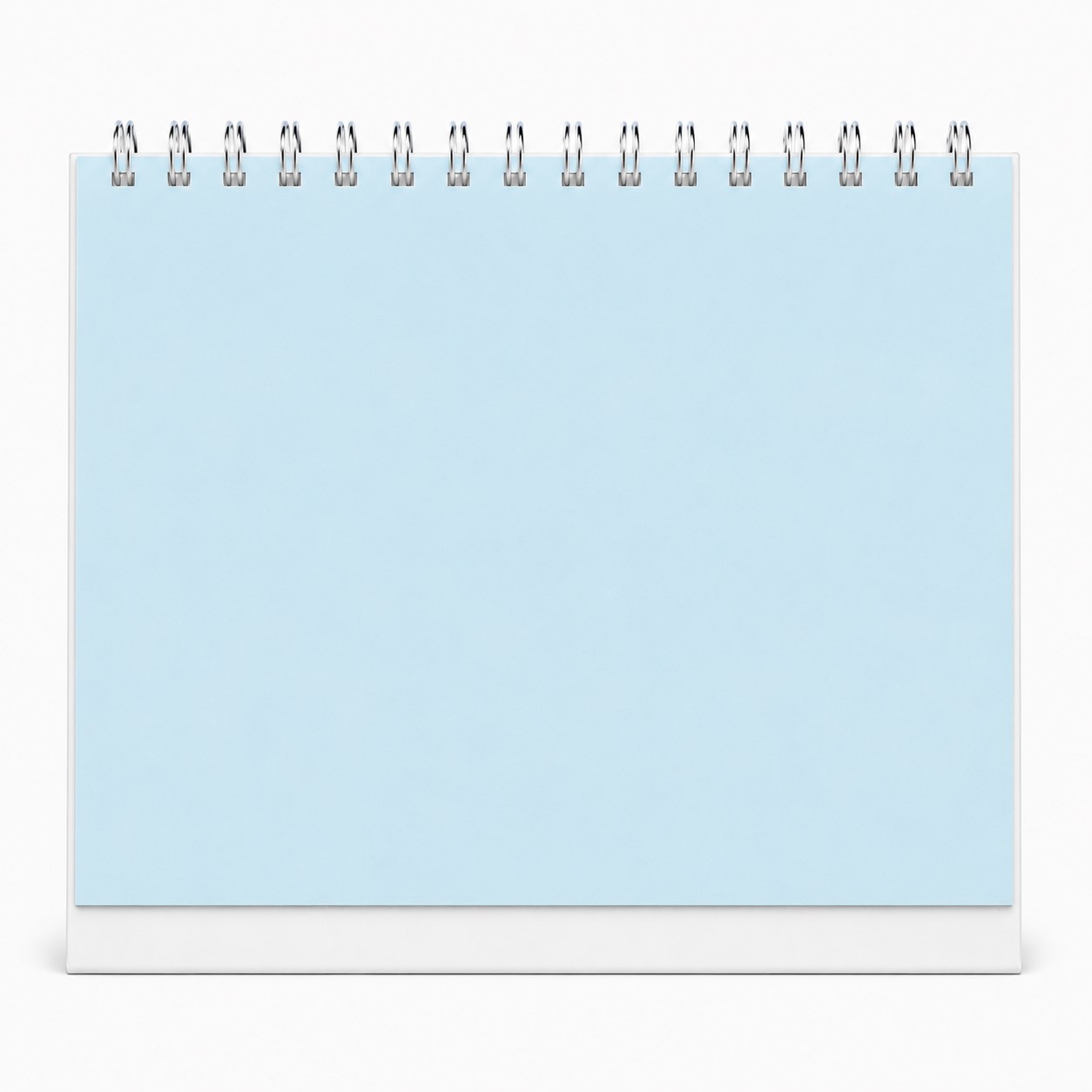 Spiral Bound Paper Desktop Planner Calendar — view 2