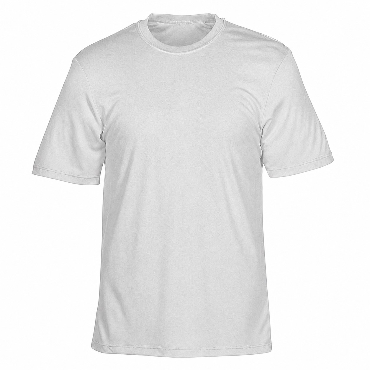 Men's Moisture-Wicking Performance Tee — Silver