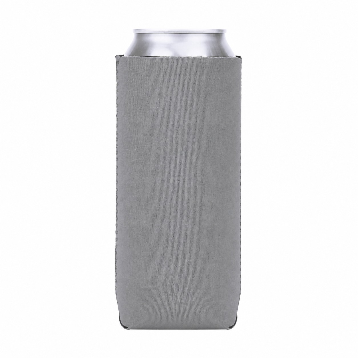 Tall Boy Neoprene Can Cooler — Gray