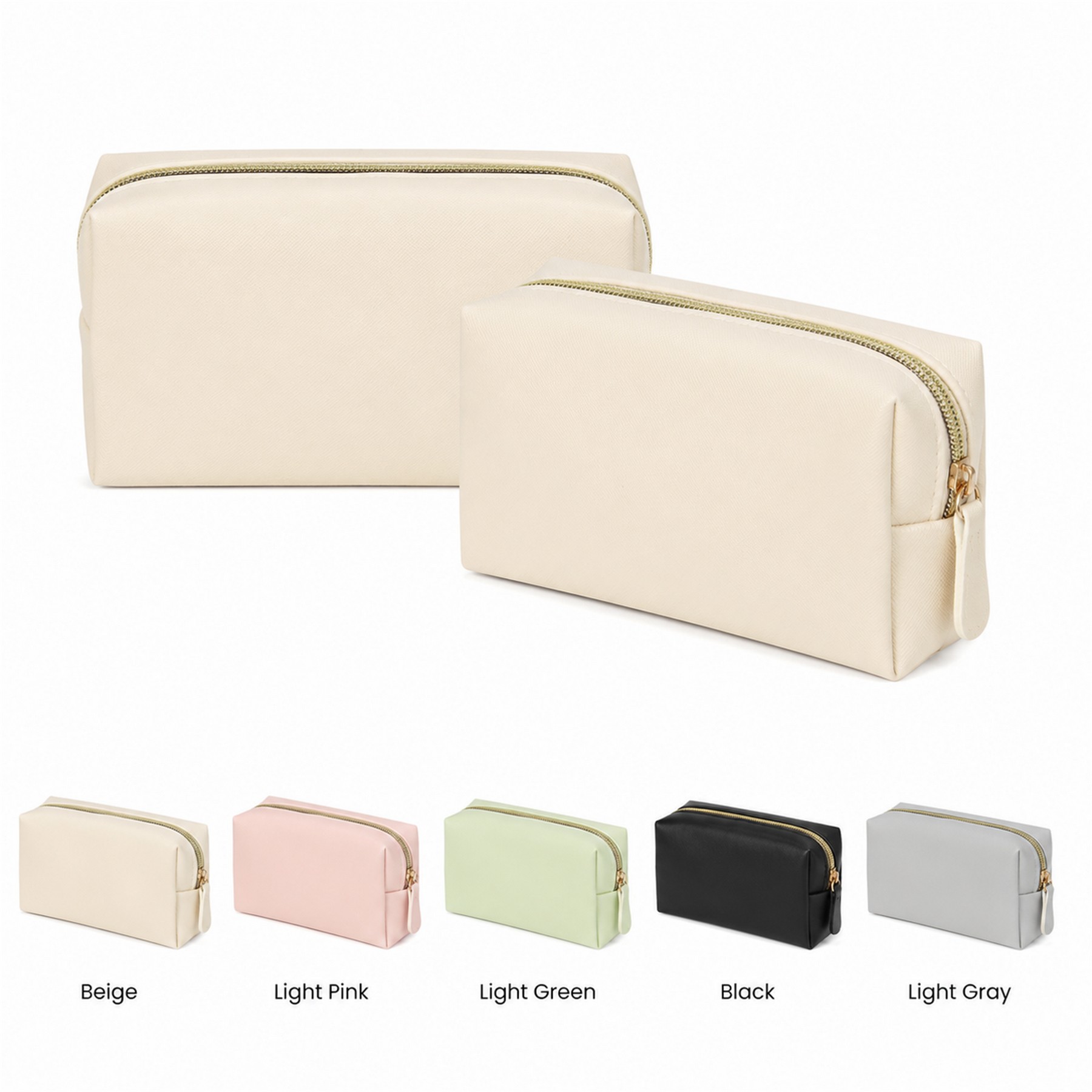 PU Leather Makeup Bag