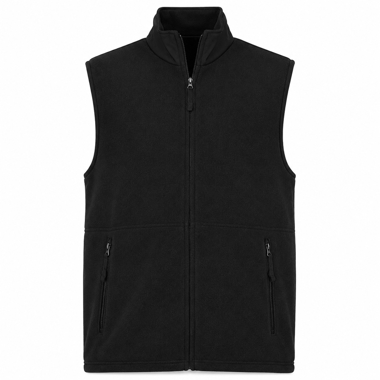 Men's Recycled Polyester Fleece Vest — view 2