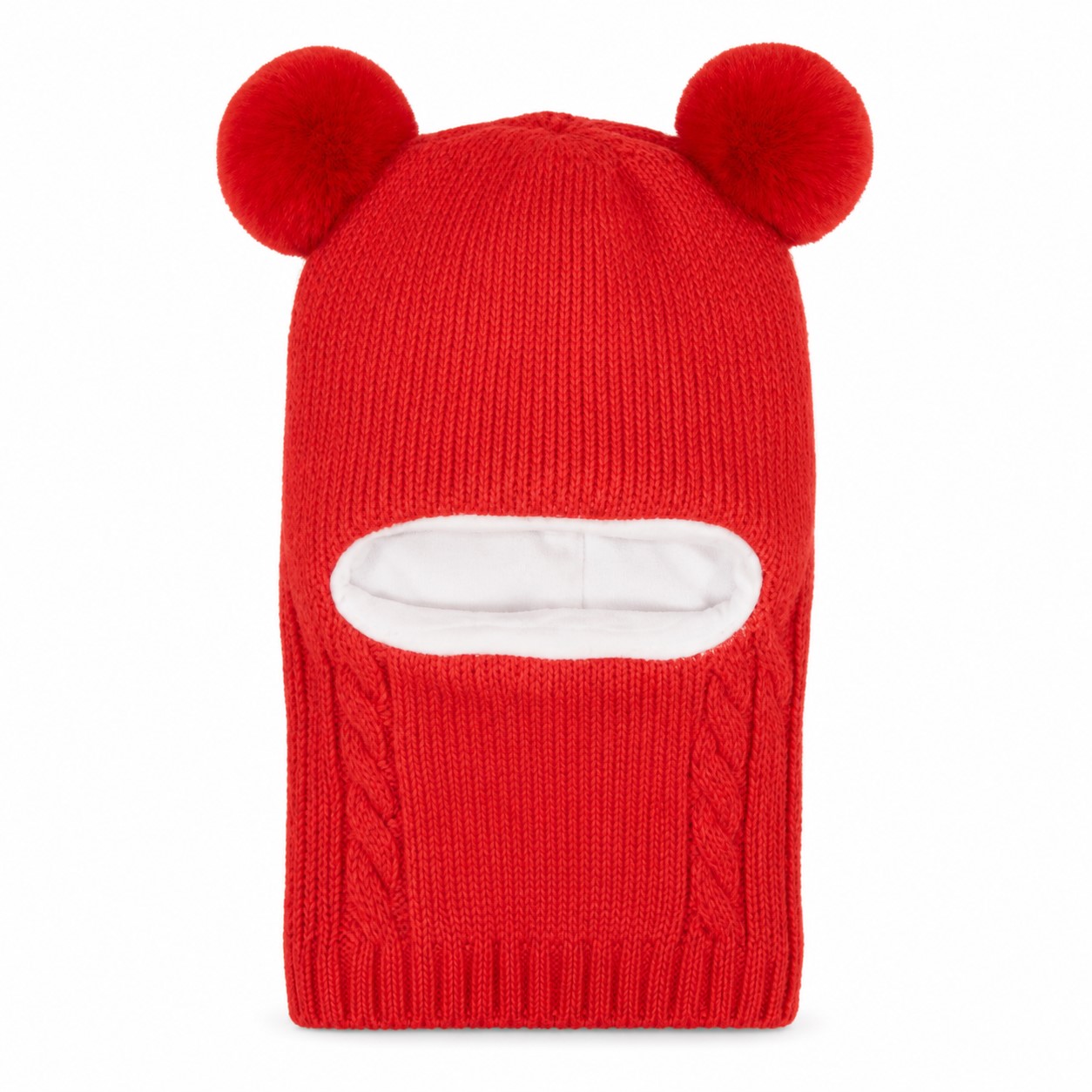 Kids Knit Winter Hat With Neck Warmer — view 2