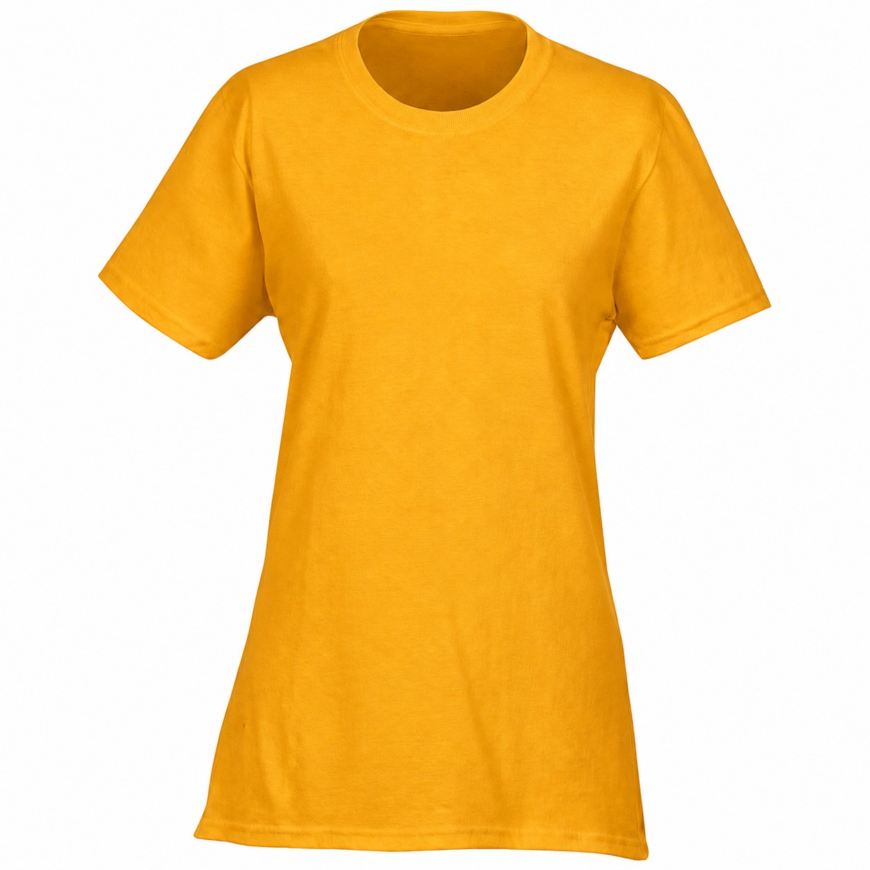 Ladies Blend Short Sleeve Tee — Gold