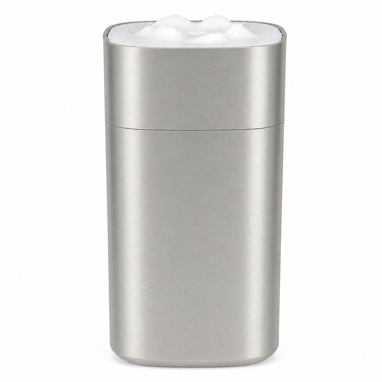Compact Cool Mist Night Light Humidifier — Nickel Silver