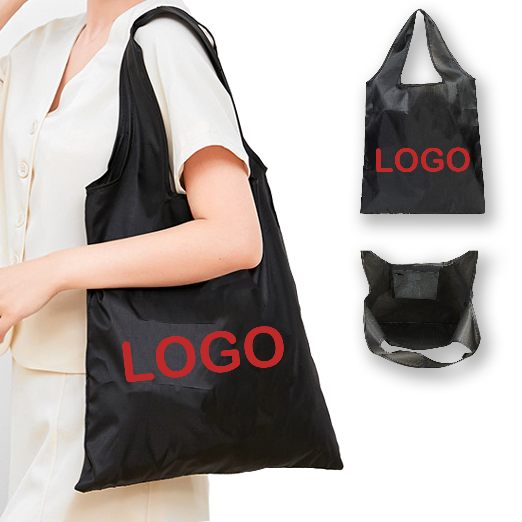 Oxford Cloth Foldable Shopping Tote