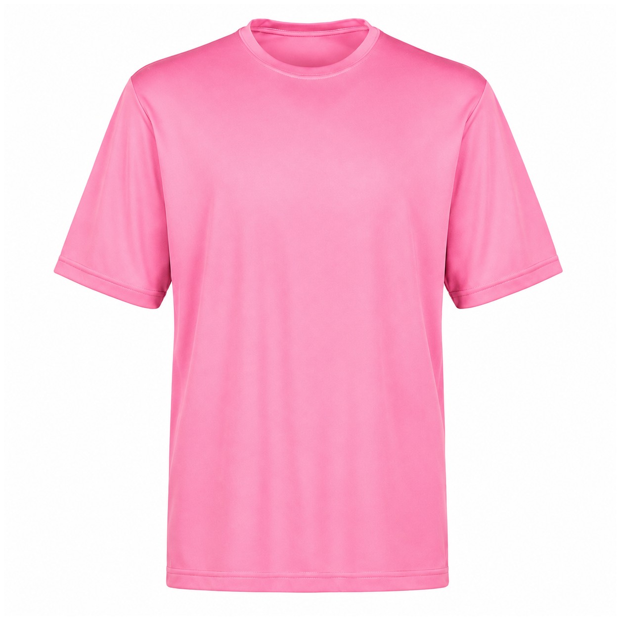 Recycled Polyester Stretch Quarter-Zip Pullover — Pink
