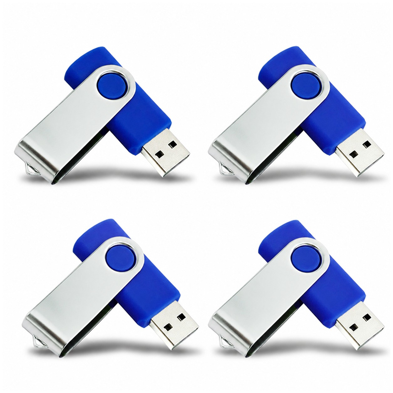 Swivel Metal Flash Drive — view 3