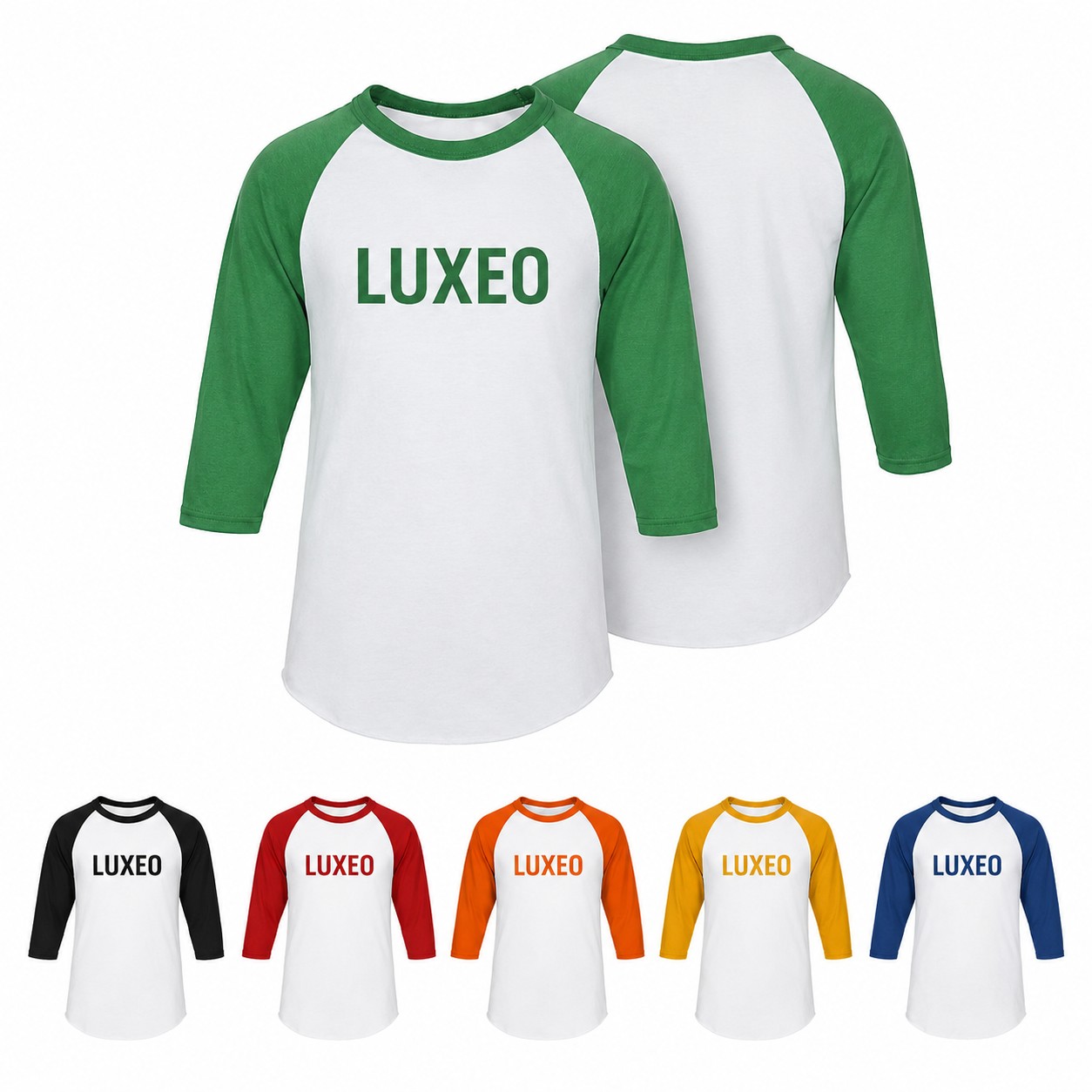 Baseball Raglan Cotton Polyester Jersey