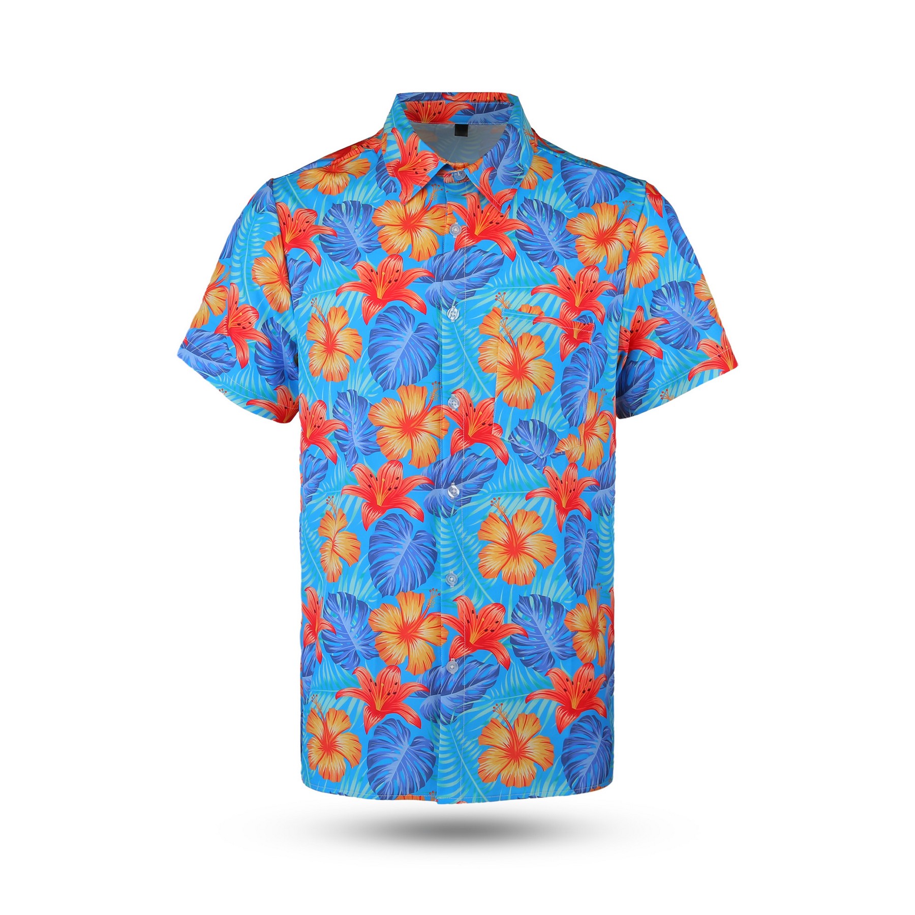Women's Short Sleeve Hawaiian Shirt — view 2