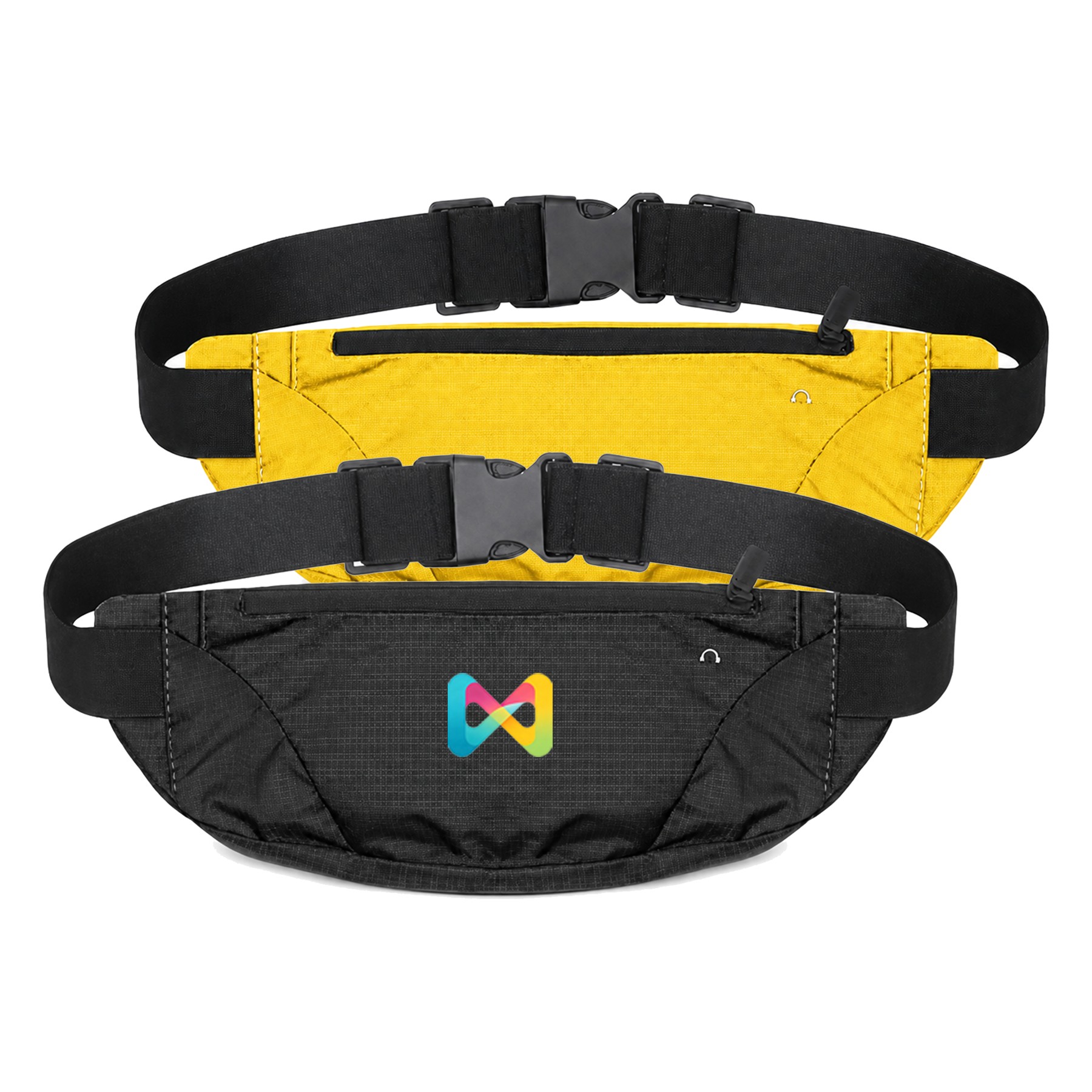 Water Resistant Mesh Back Sports Waist Pack
