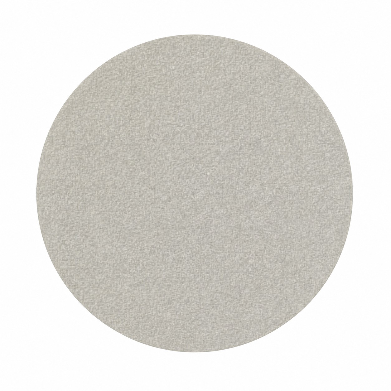 Eight Inch Round Fabric Mouse Pad — Nickel Silver