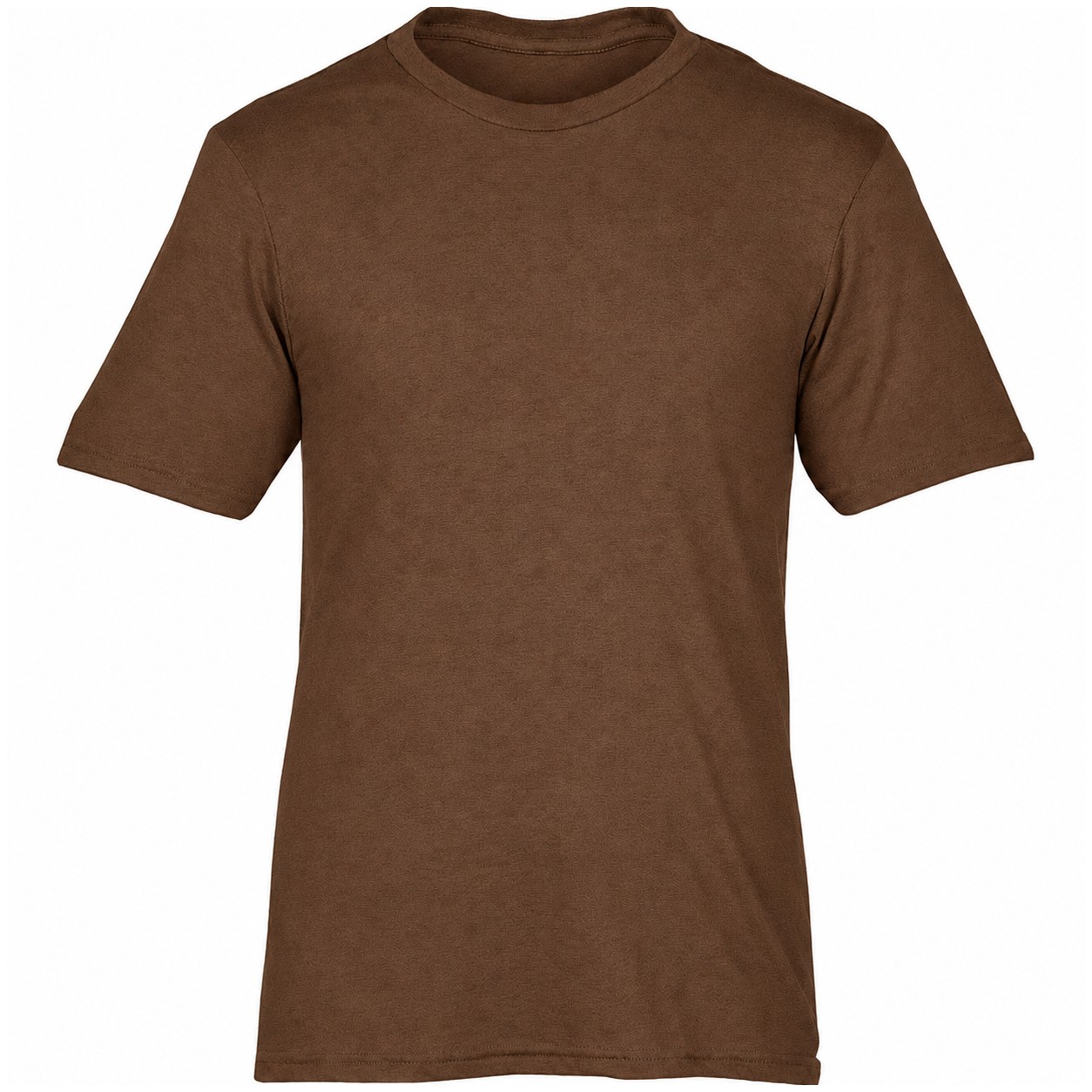 Men's Combed Ringspun Cotton T-Shirt — Brown