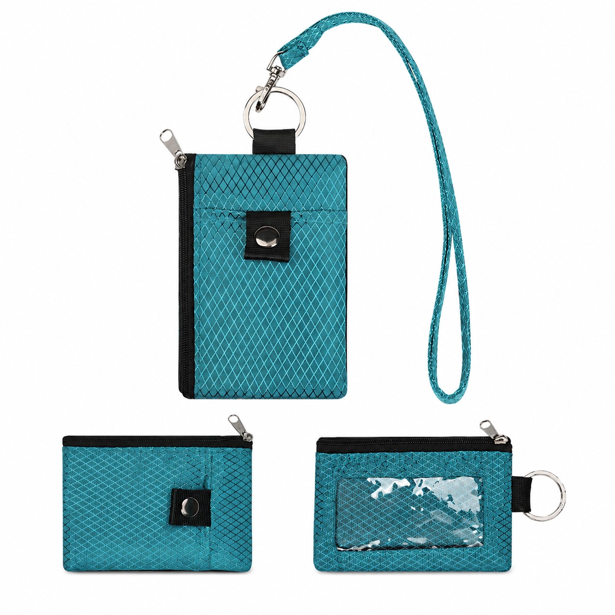 RFID Blocking PU Wallet With Key Ring