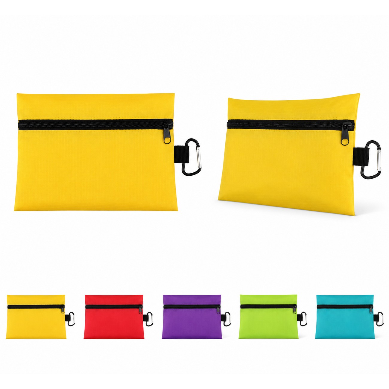 Ripstop Zipper Travel Pouch