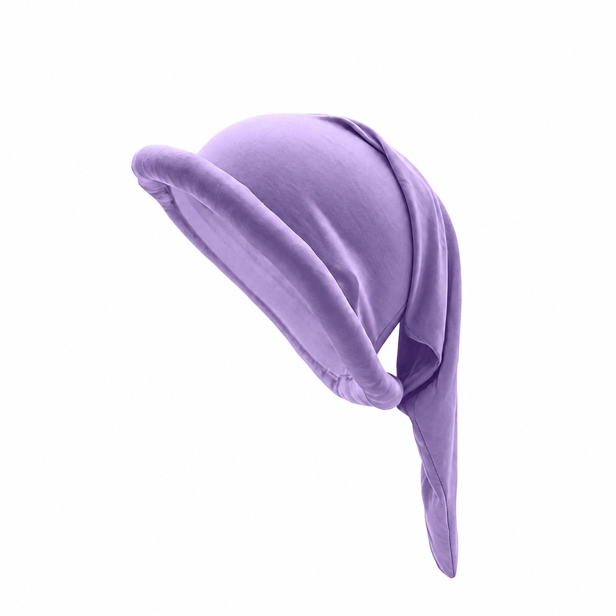 Polyester Dwarf Party Costume Hat — Lavender Purple