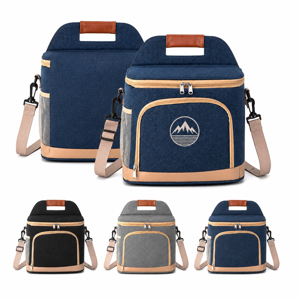 Oxford Multi Pocket Insulated Meal Cooler Bag