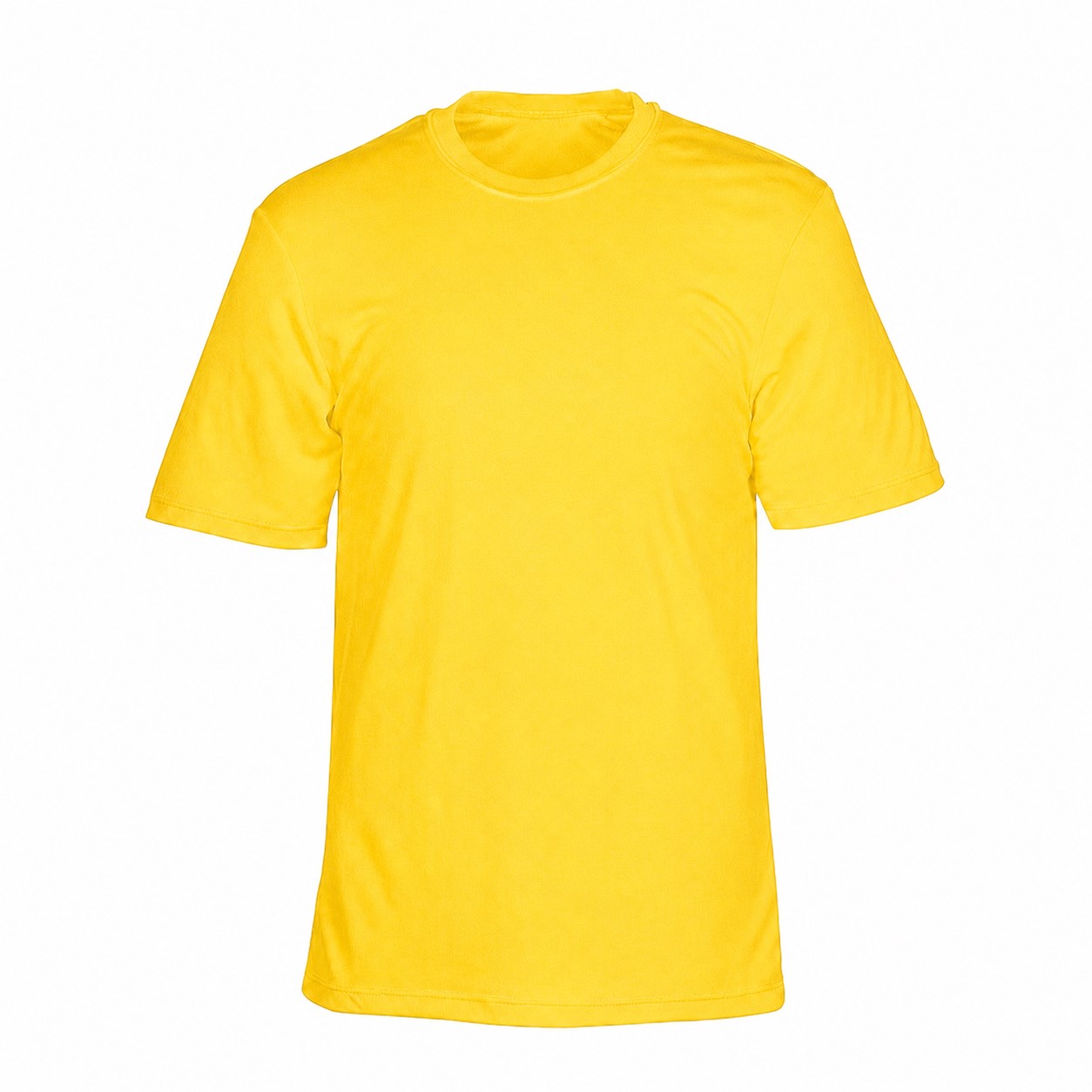 Men's Moisture-Wicking Performance Tee — Yellow