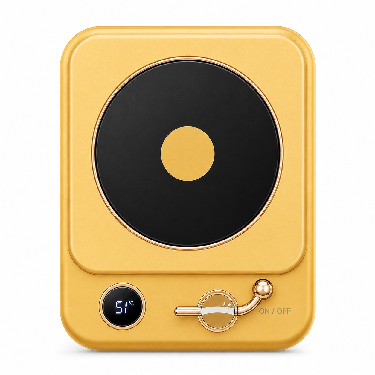 Smart Desktop Drink Warmer — Gold