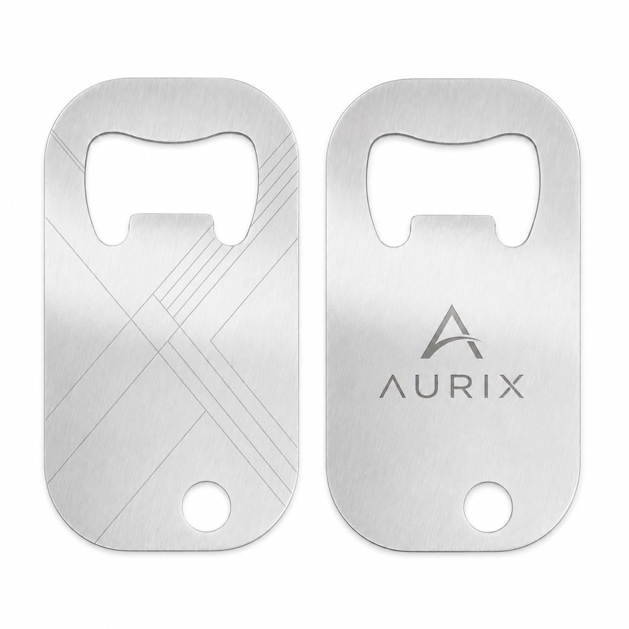 Slim Stainless Steel Beverage Bottle Opener