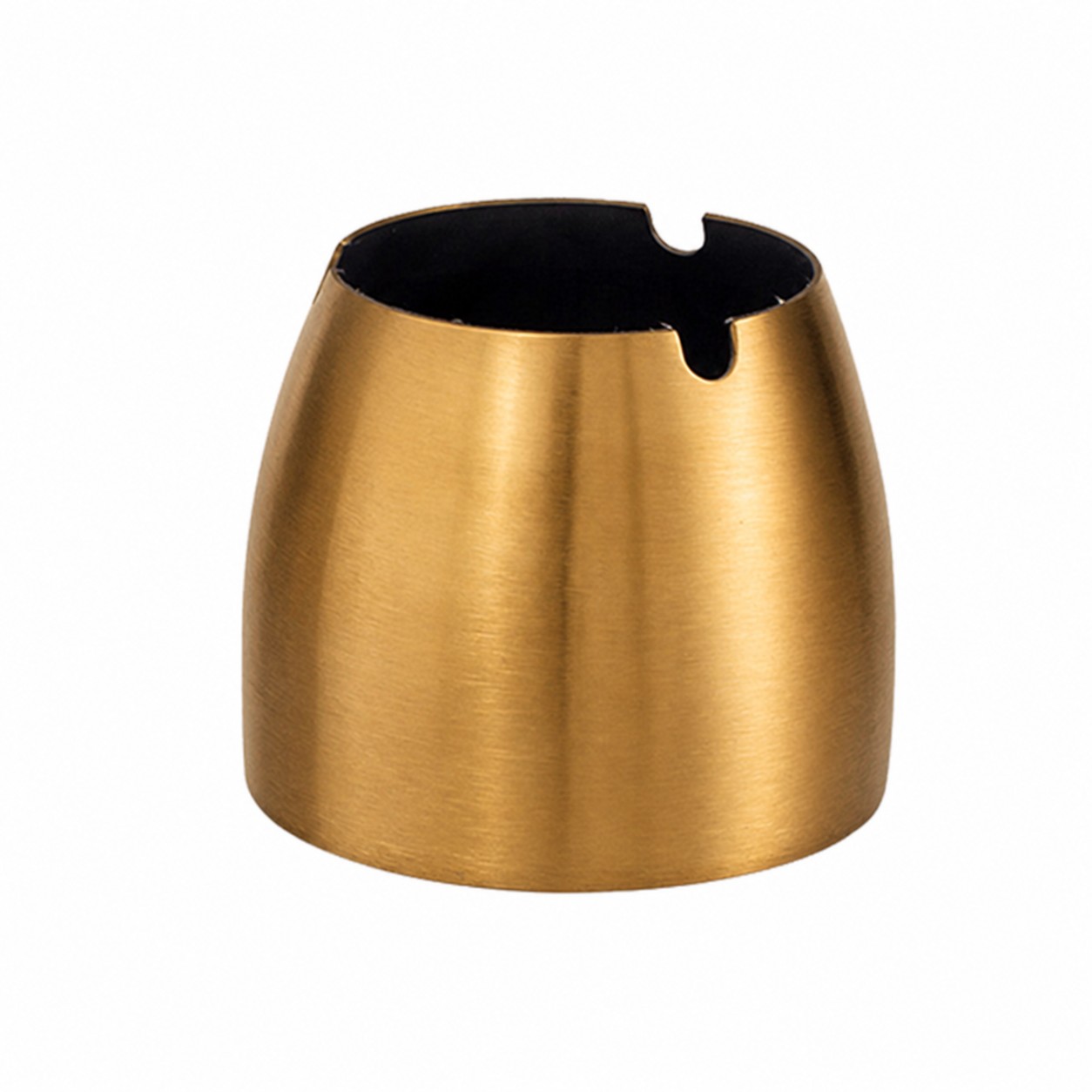 Outdoor Stainless Steel Ashtray — Bronze Gold
