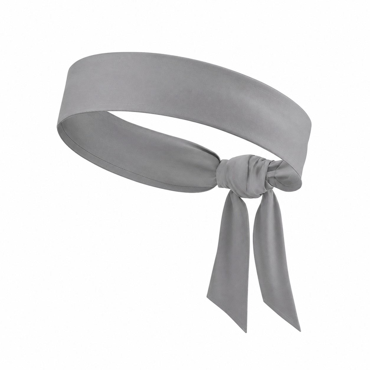 Polyester Patriotic Tie Bandana — Gray