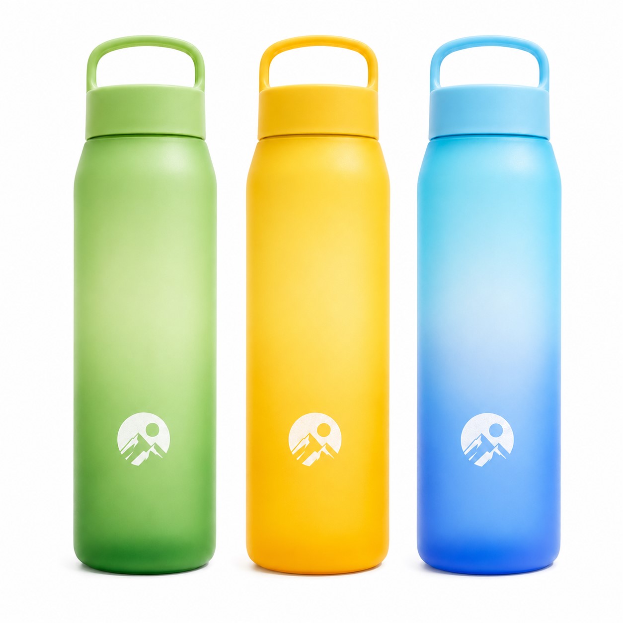 Wide Mouth 24 Oz Stainless Steel Sports Bottle