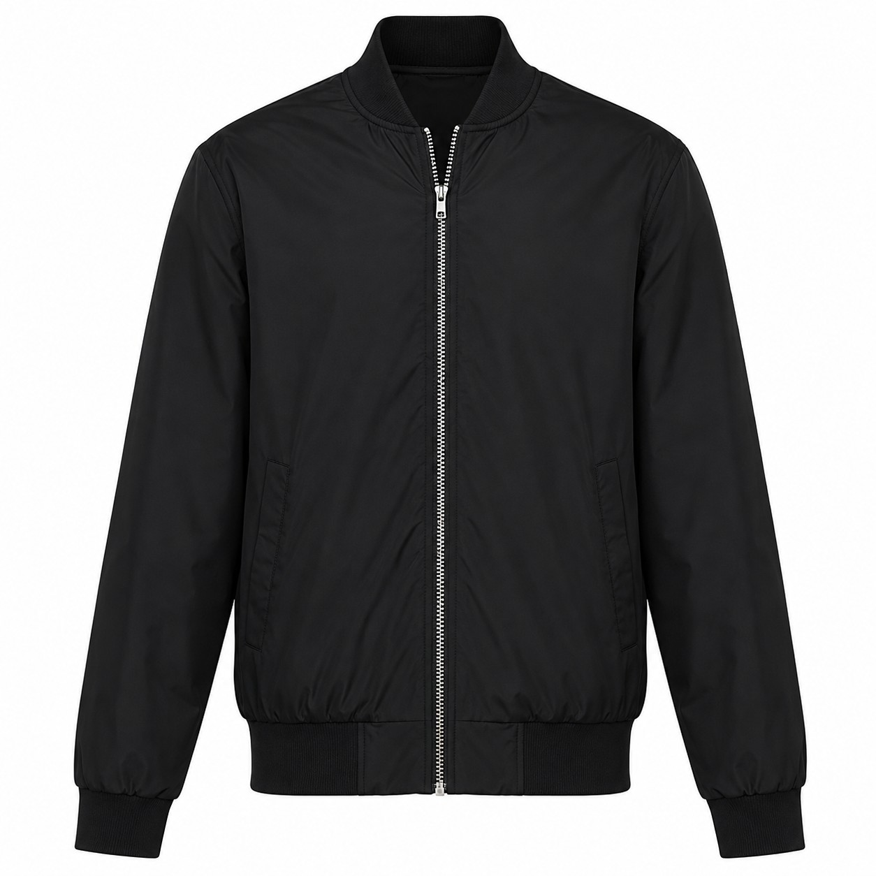 Polyester Zip Team Jacket — view 2