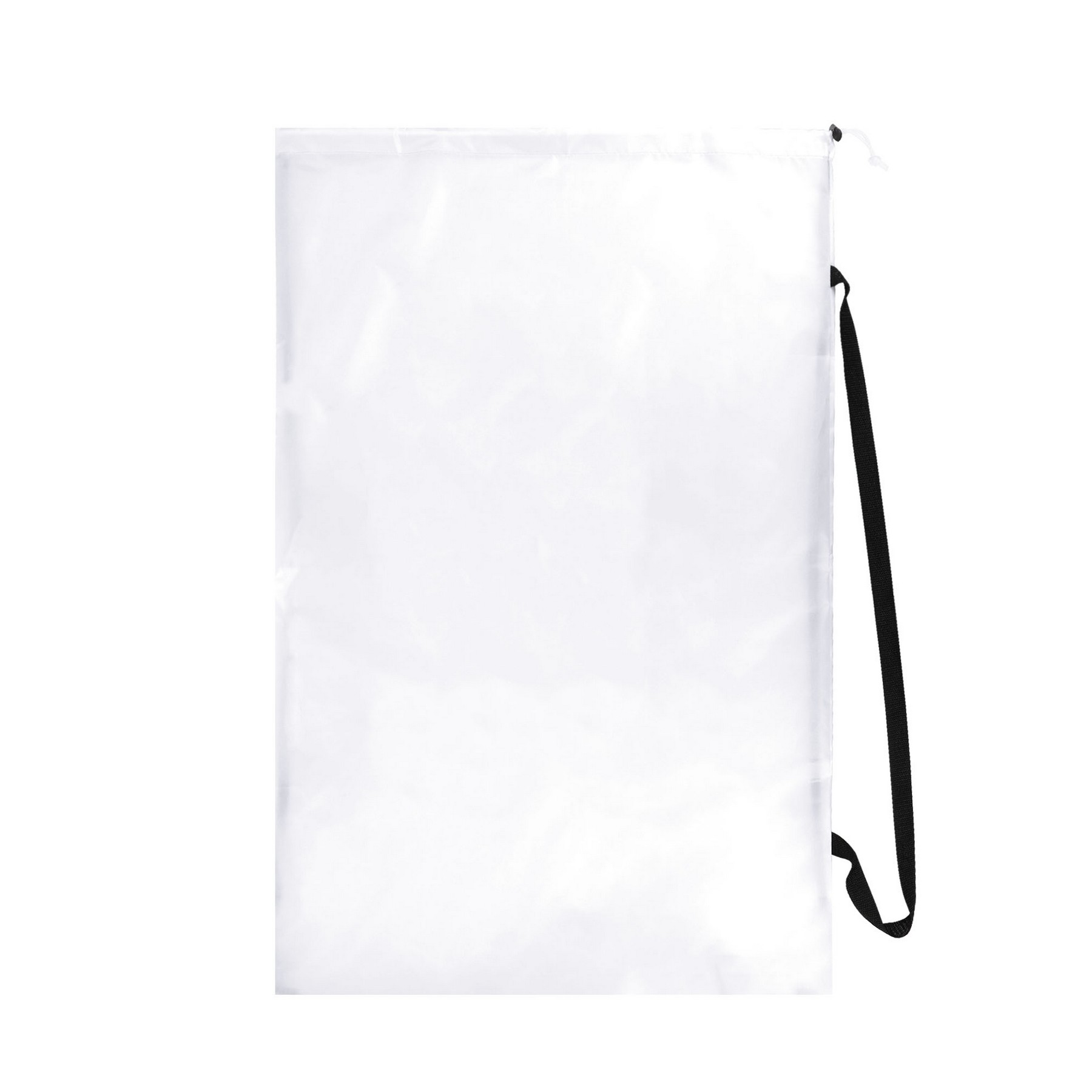 210D Polyester Adjustable Strap Drawstring Laundry Bag — view 2