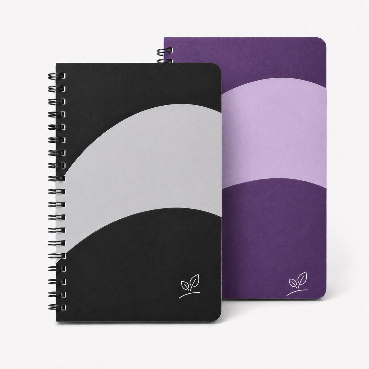 Paper Spiral Journal With Dual Cover Pockets