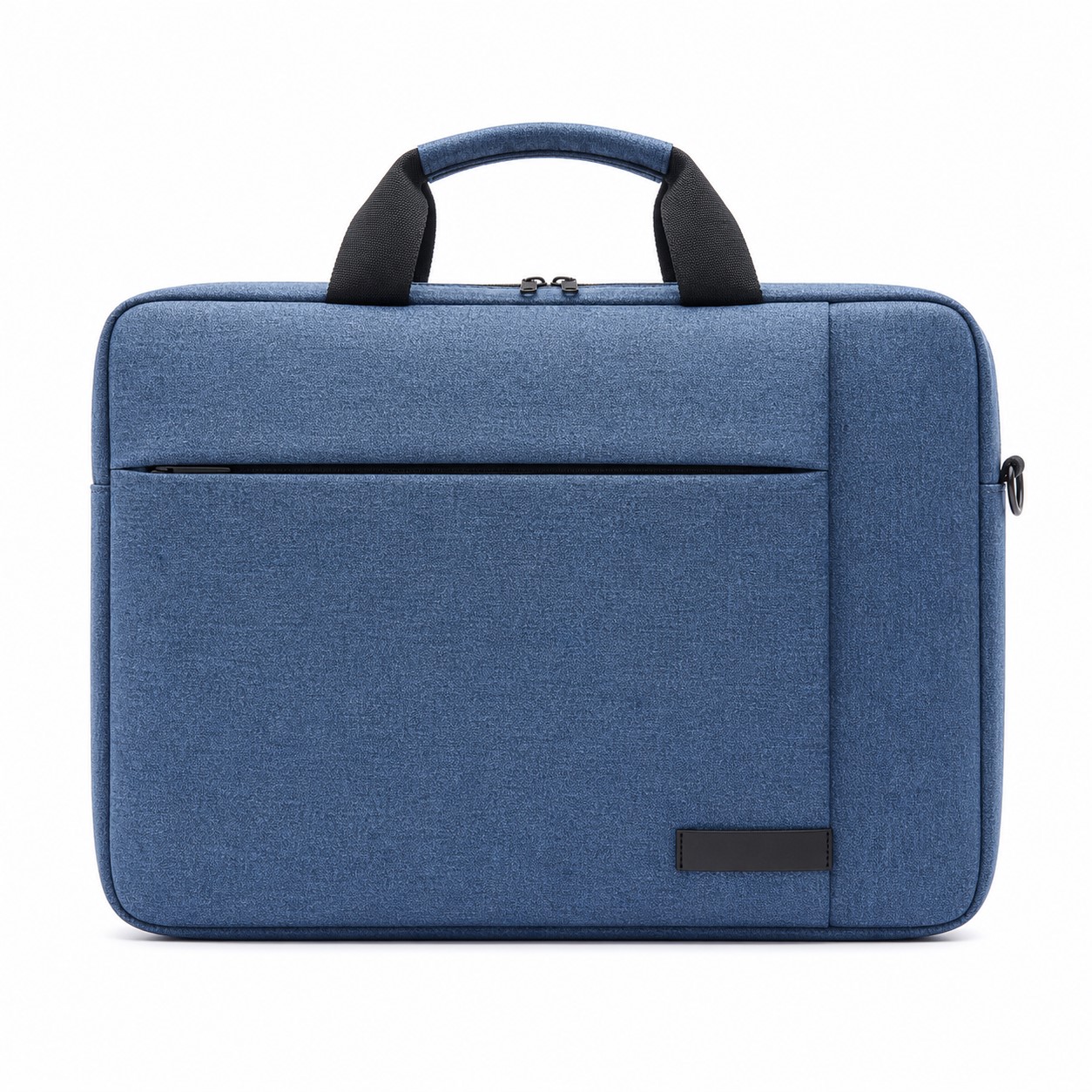 Polyester Laptop Messenger Bag With Interior Pockets — view 2