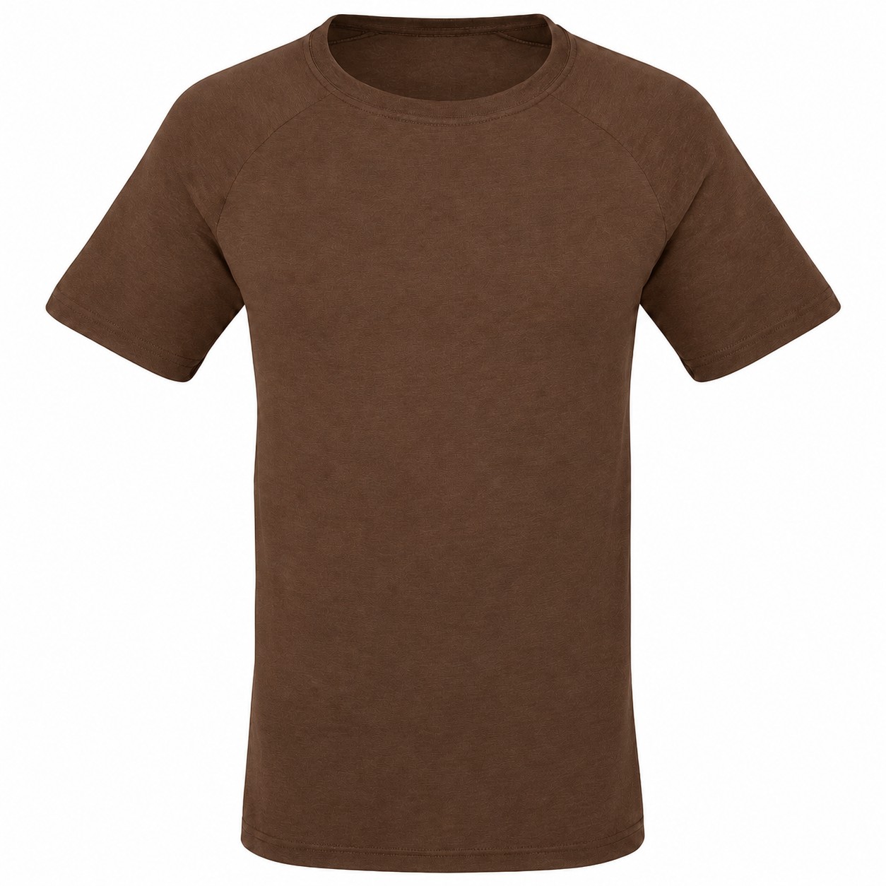 Men's CVC Raglan Jersey Shirt — Brown