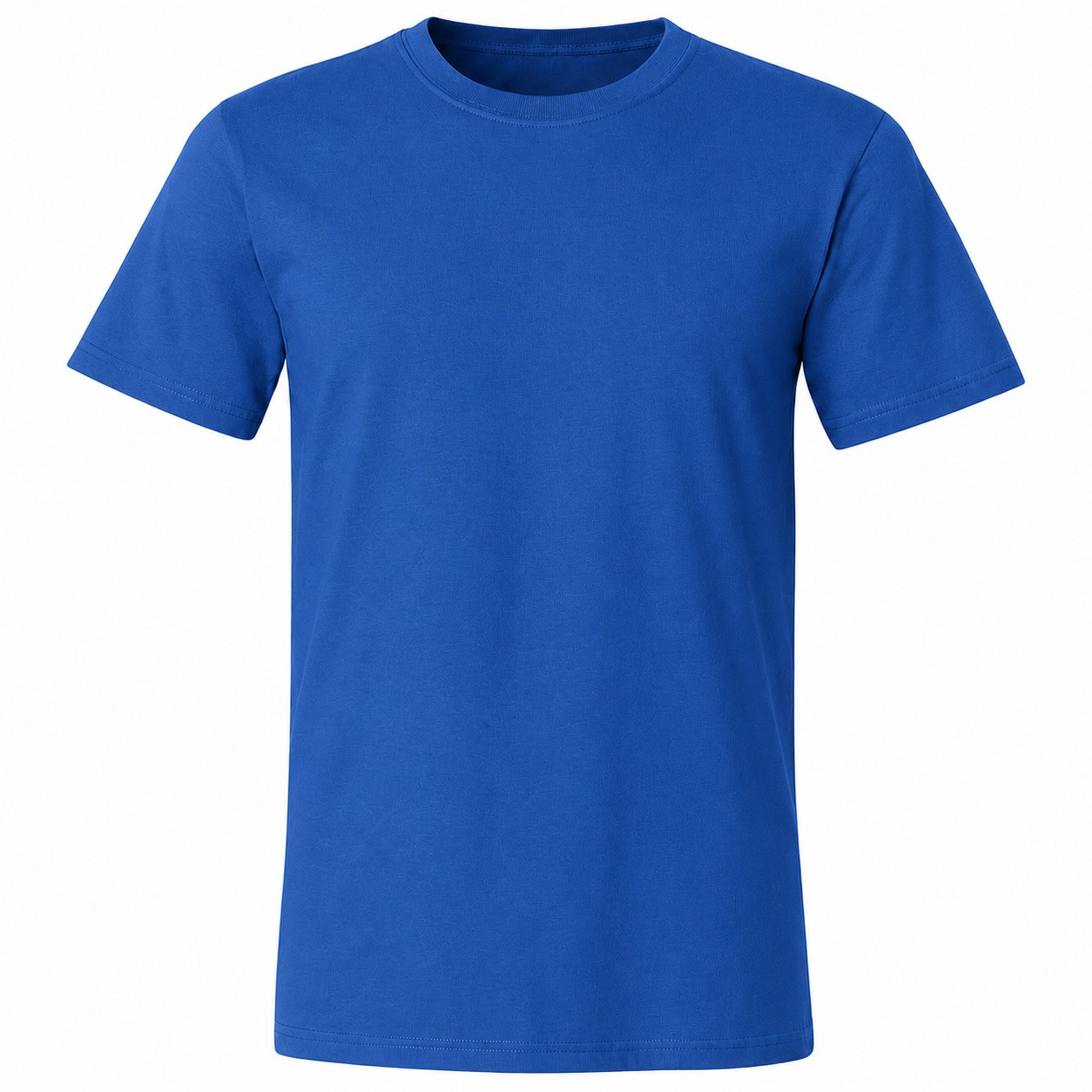 Ringspun Cotton Crewneck T-Shirt — Blue