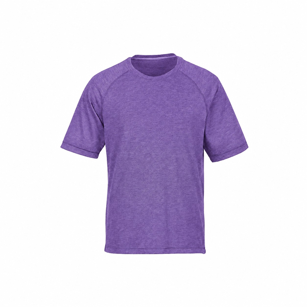 Men's Tri-Blend Moisture-Wicking Raglan T-Shirt — Purple
