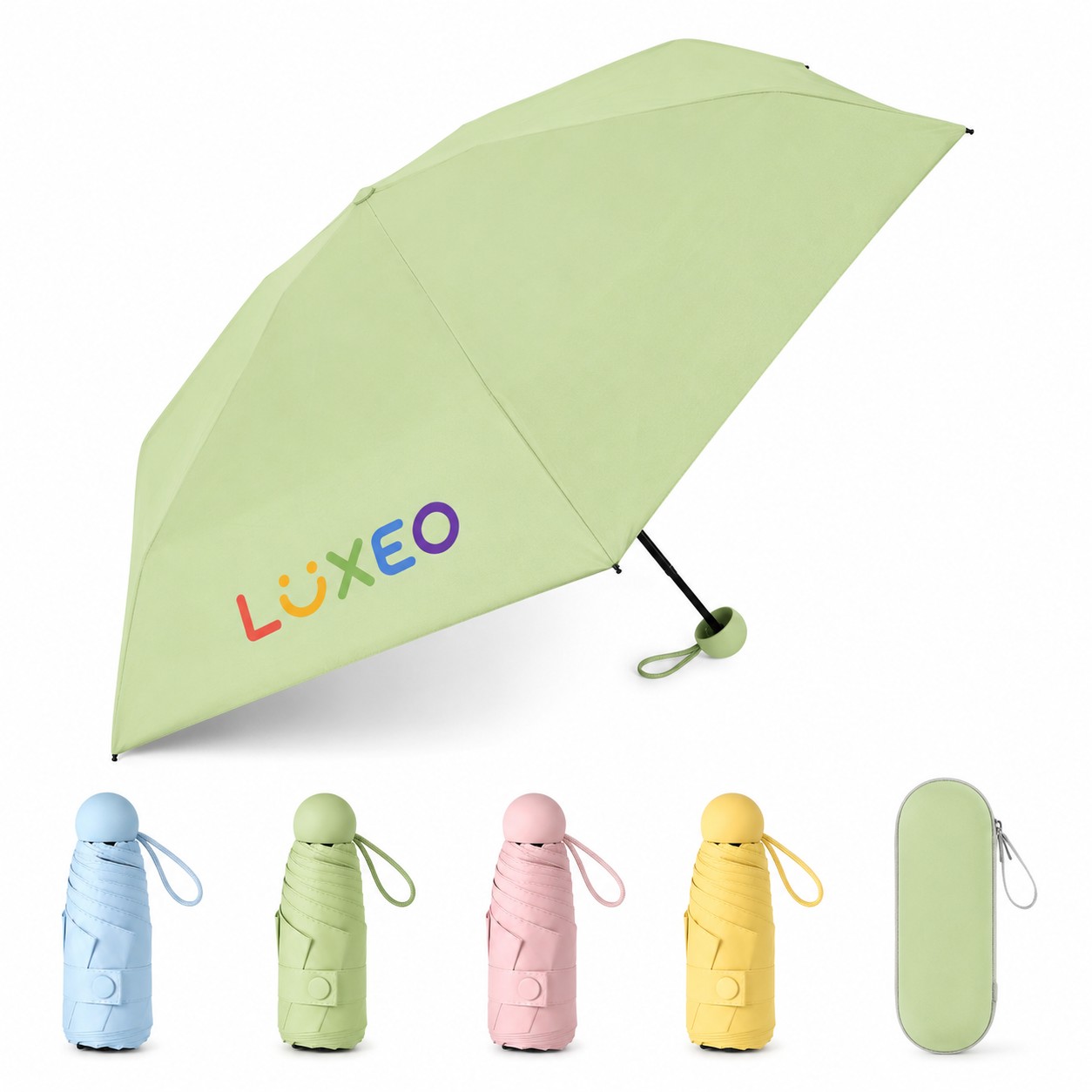 Compact Sun Rain Umbrella Set