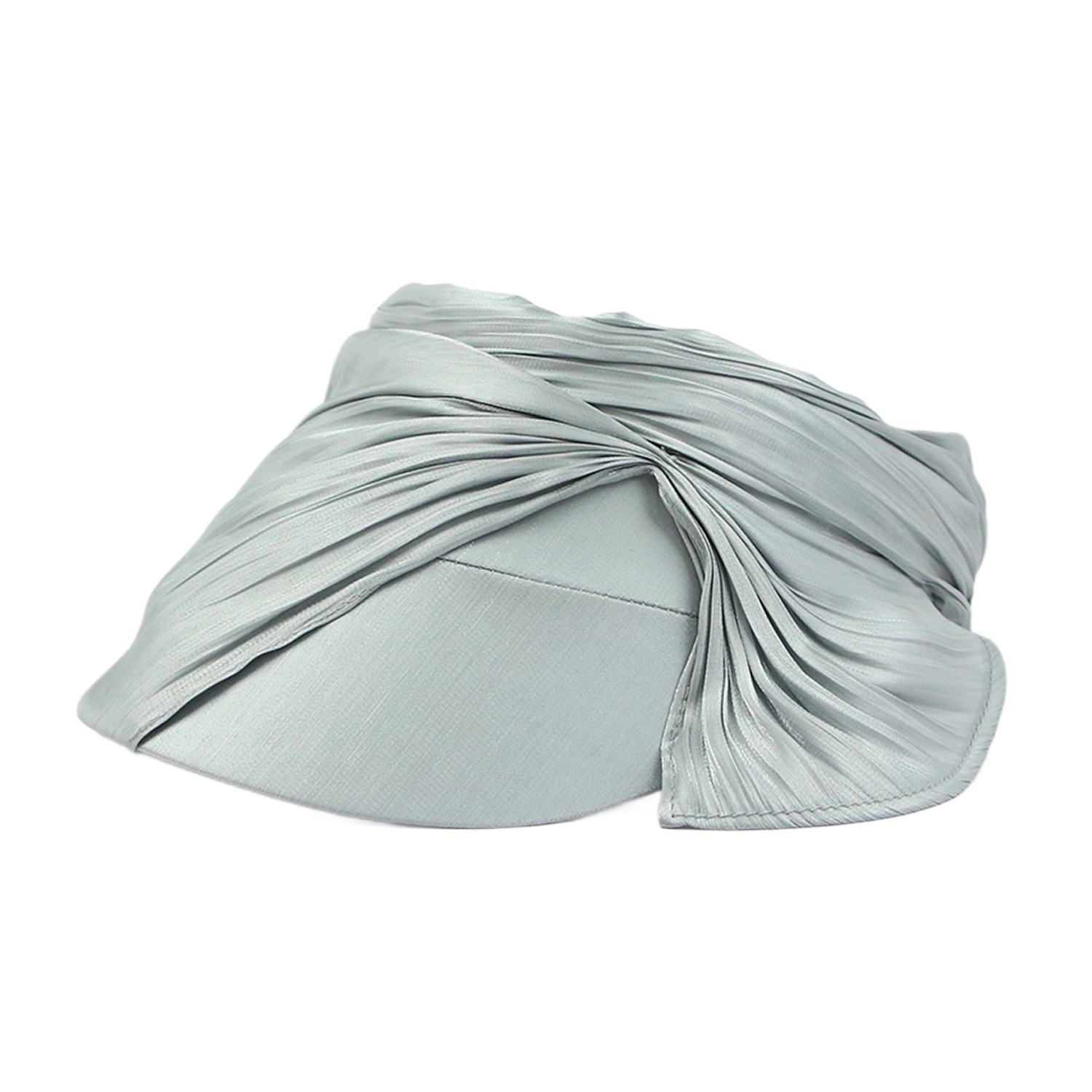 Pleated Polyester Shade Visor Hat — view 2
