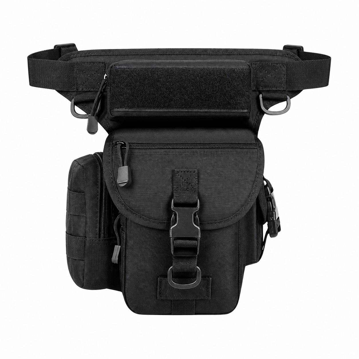 Convertible Multi Compartment Oxford Tactical Leg Bag — view 2