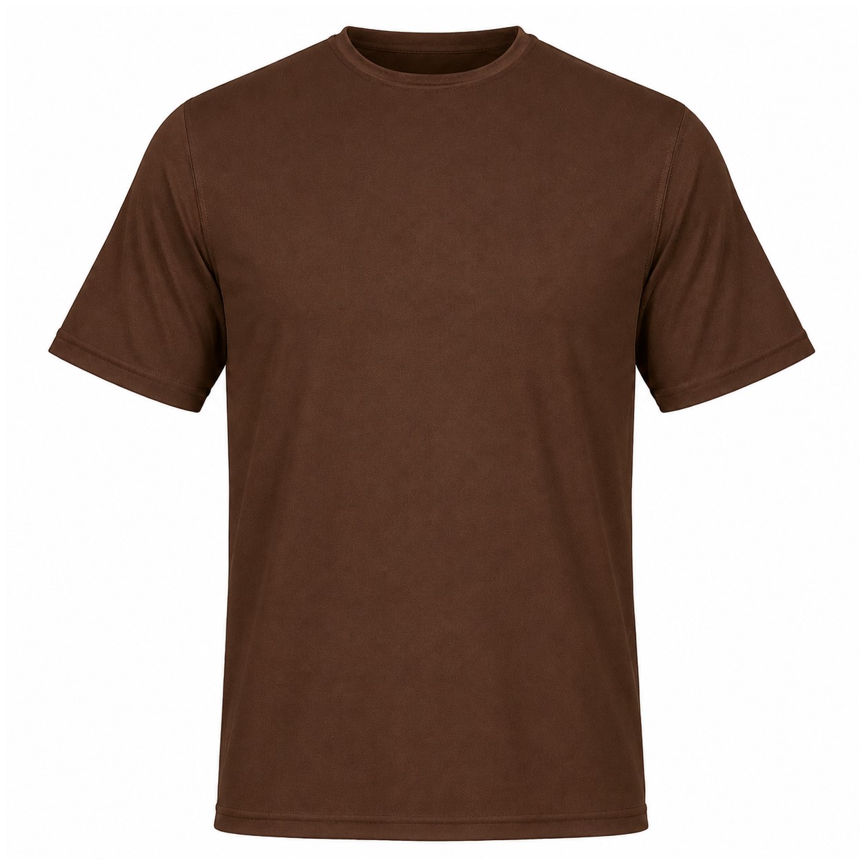 Moisture Wicking Quarter Zip Pullover — Brown